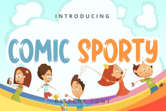 Comic Sporty Font: A Playful Typeface for Branding