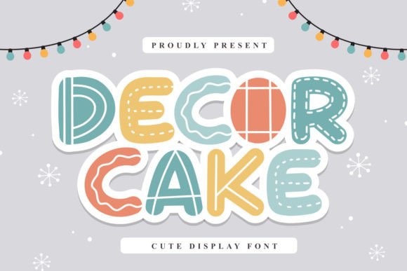 Decor Cake Font: A Designer’s Review of This Playful Display Typeface