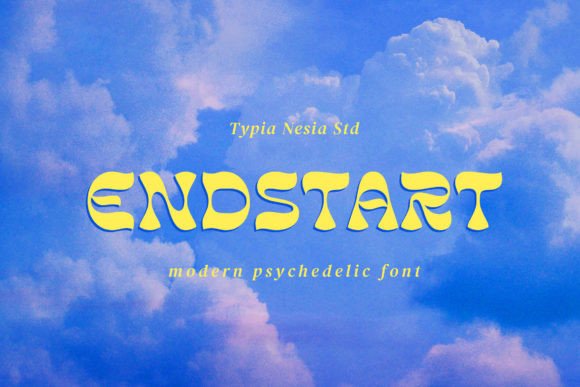 Endstart Font: Modern Retro Type for Bold Campaigns