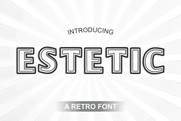Estetic Font: Elevating Editorial Design and Layouts