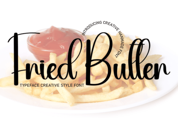 Fried Butter: A Sweet Handwritten Font for Scroll-Stopping Digital Design