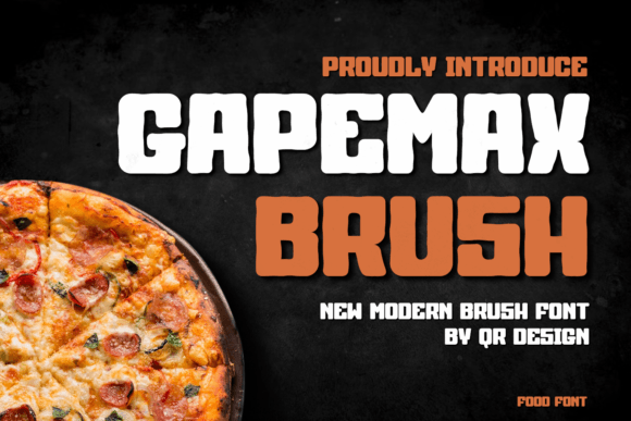Gapemax Brush: A Bold Display Font for Editorial and Branding Impact