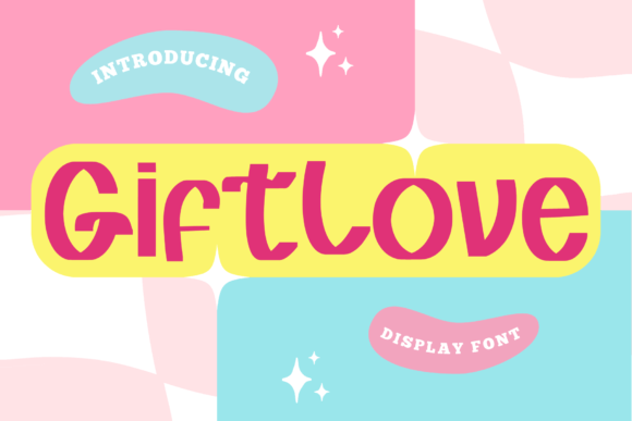 Gift Love Font: A Playful Display Typeface for Campaigns