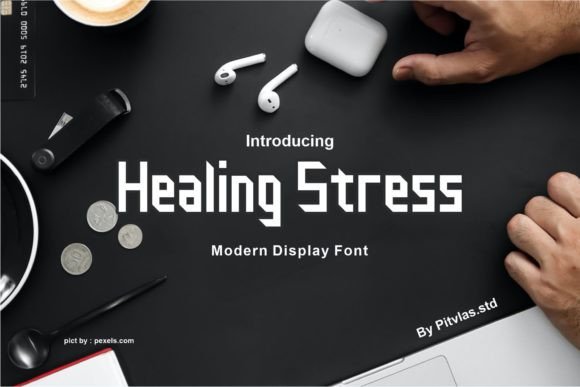 Healing Stress Font: Elevating Small Business Branding