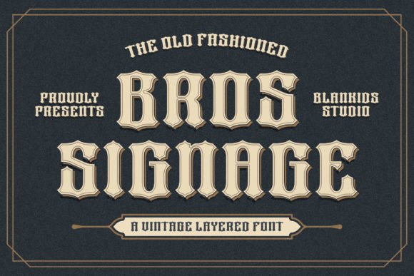 How Bros Signage Brought Vintage Charm to My Editorial Layouts