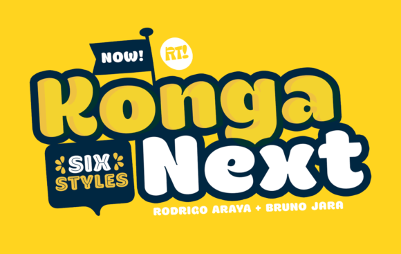 Konga Next Font: A Refined Display Typeface for Makers