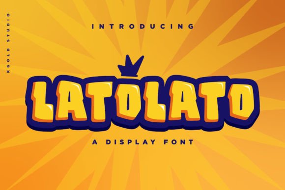 Latolato: A Bold Display Font That Elevates Handmade Product Design