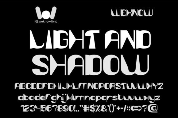 Light and Shadow: A Playful Display Font for Editorial Charm