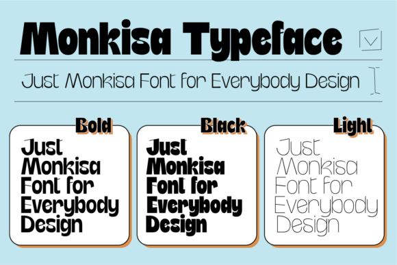 Monkisa: A Display Typeface That Elevates Campaign Typography