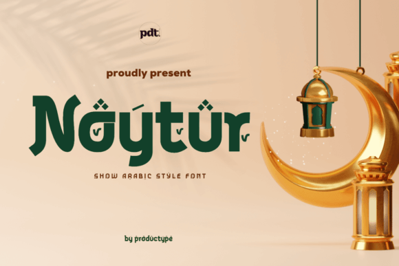 Noytur Font: A Display Typeface for Editorial Design