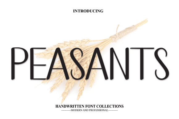 Peasants Font: Adding Warmth to Campaign Visuals