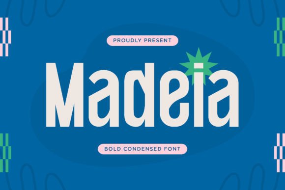 Testing Madeia Font for Luxury Brand Identity Design