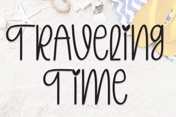 Traveling Time Font: A Campaign Design Review
