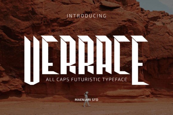 Verrace: A Futuristic Font That Elevates Small Business Branding