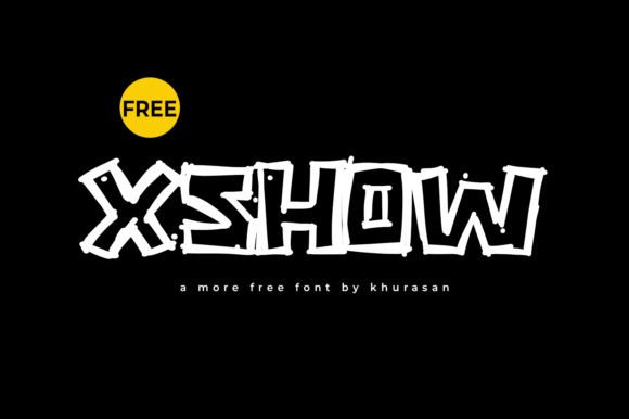 Xshow Font: A Modern Display Typeface for Makers